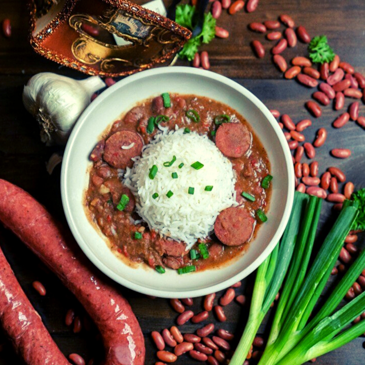 Red Beans and Rice with Sausage