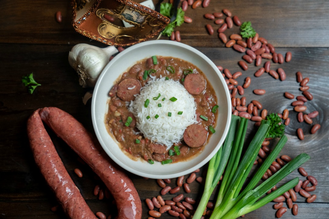 Red Beans With Sausage and Rice